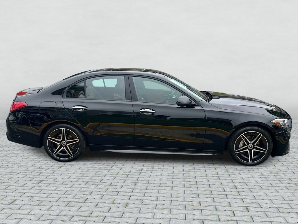 Certified Used 2025 Black Mercedes-Benz C 300 image 4