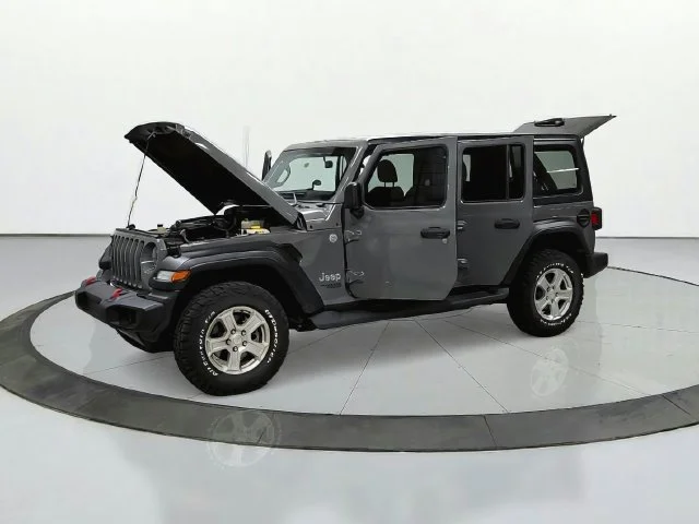 Used 2021 Gray Jeep Unlimited Sport S image 12