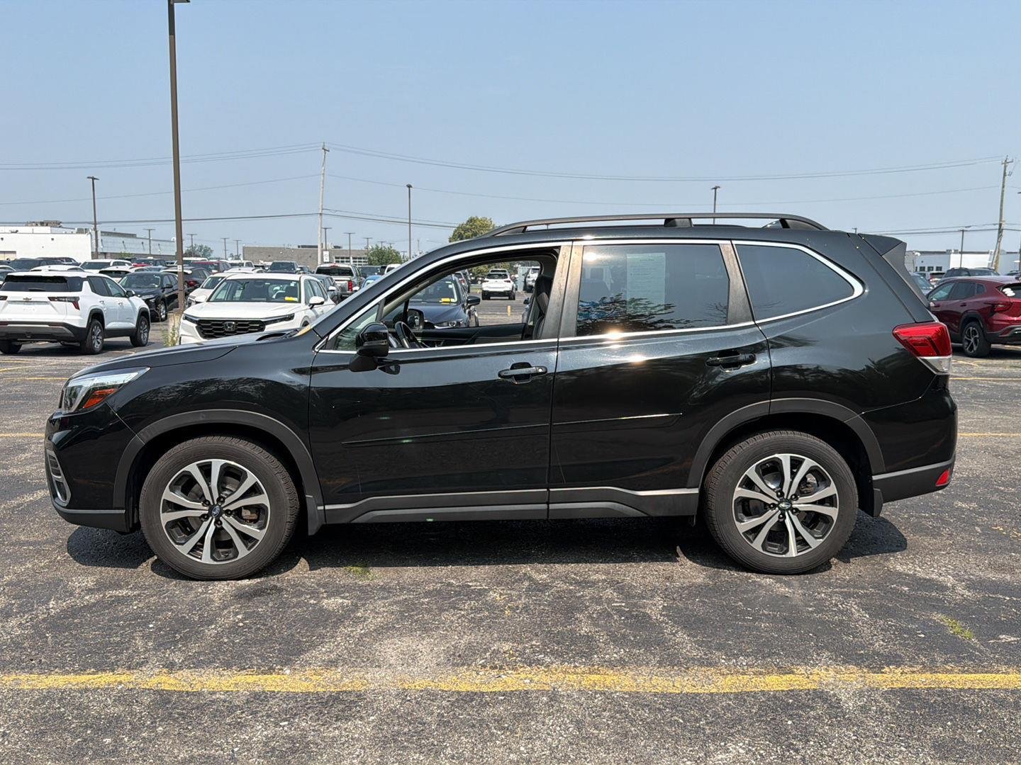 Used 2021 Crystal Black Silica Subaru Limited image 11