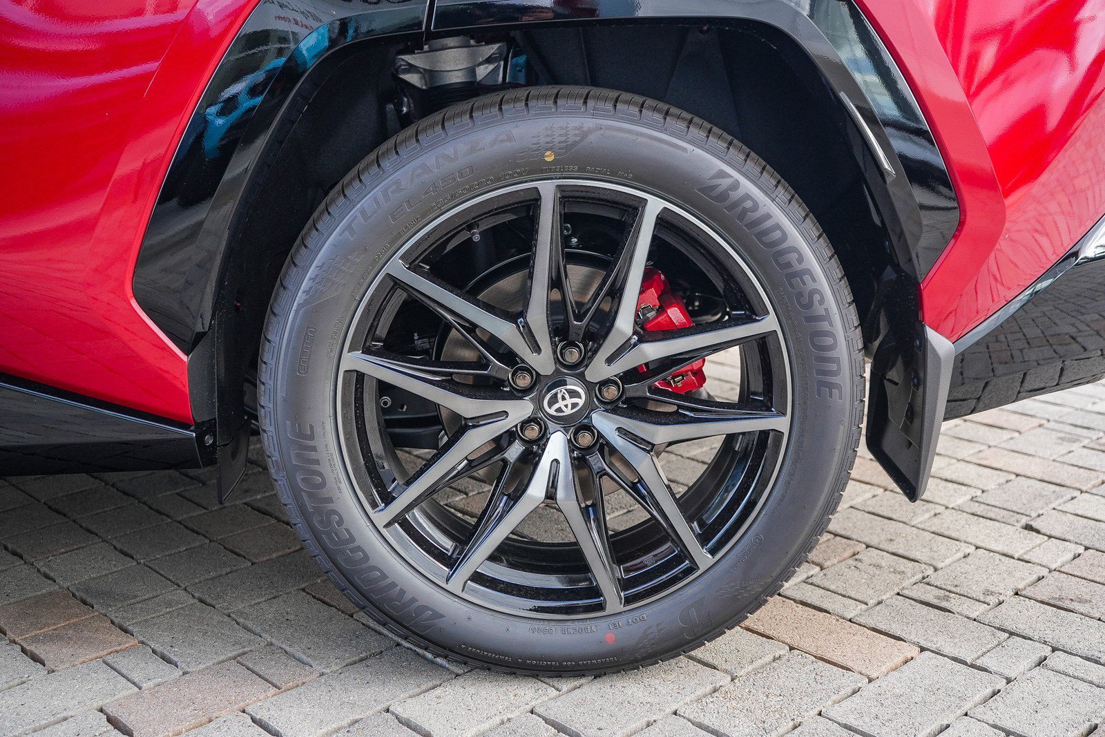 New 2026 Supersonic Red with Midnight Black Metallic roof <sup>1</sup> Toyota  GR SPORT image 10