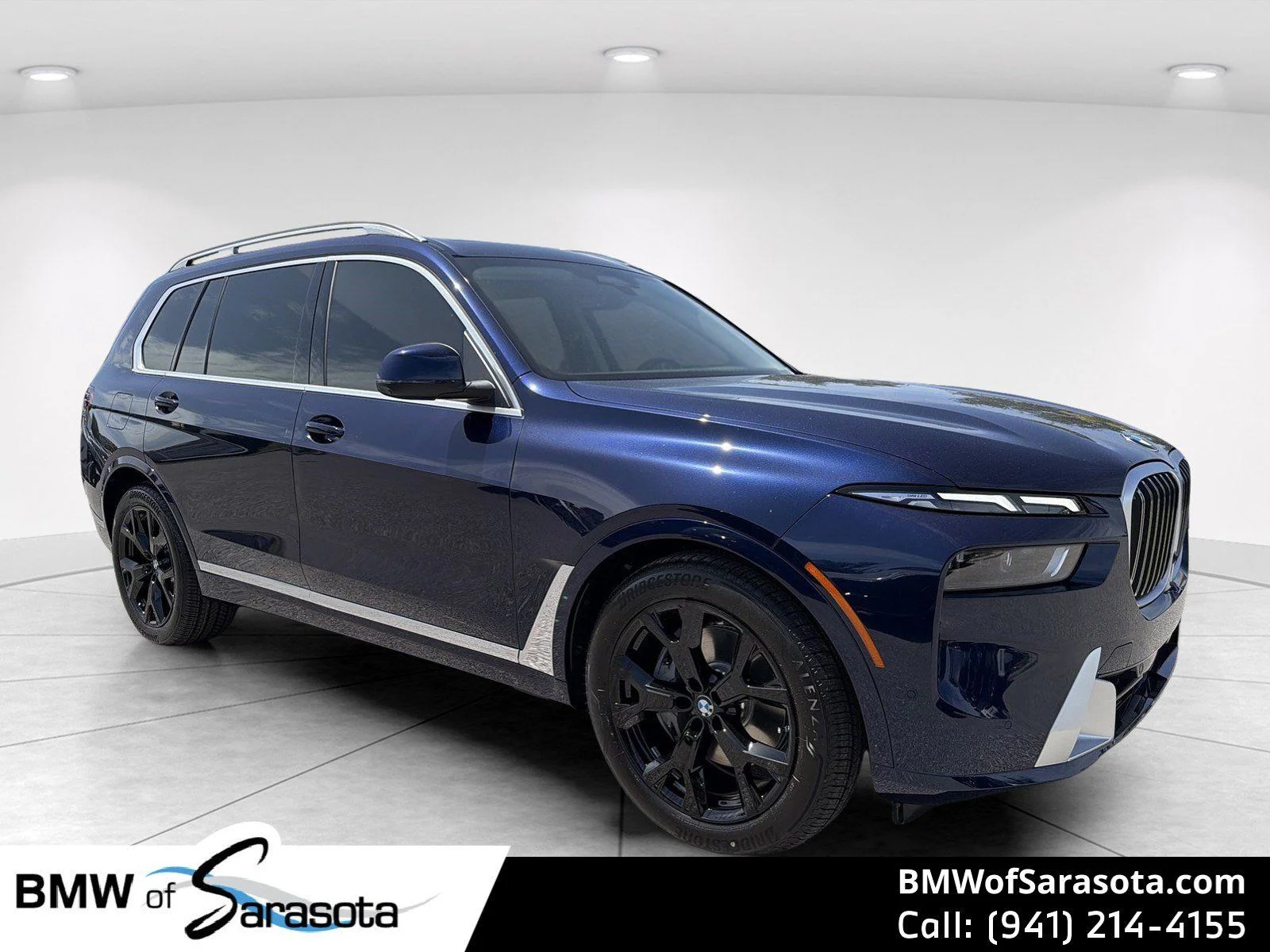 New 2027 Tanzanite Blue II Metallic BMW xDrive40i image 1