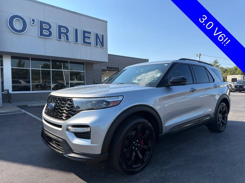 Used 2020 Iconic Silver Metallic Ford ST image 1