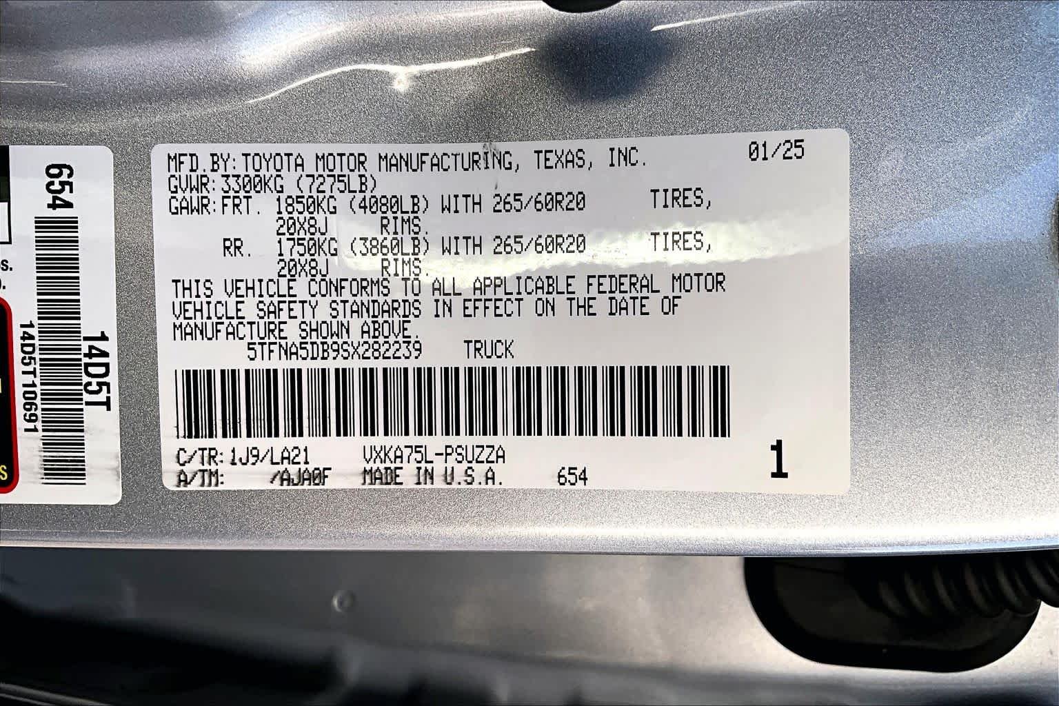 Used 2025 Celestial Silver Metallic Toyota Platinum image 37