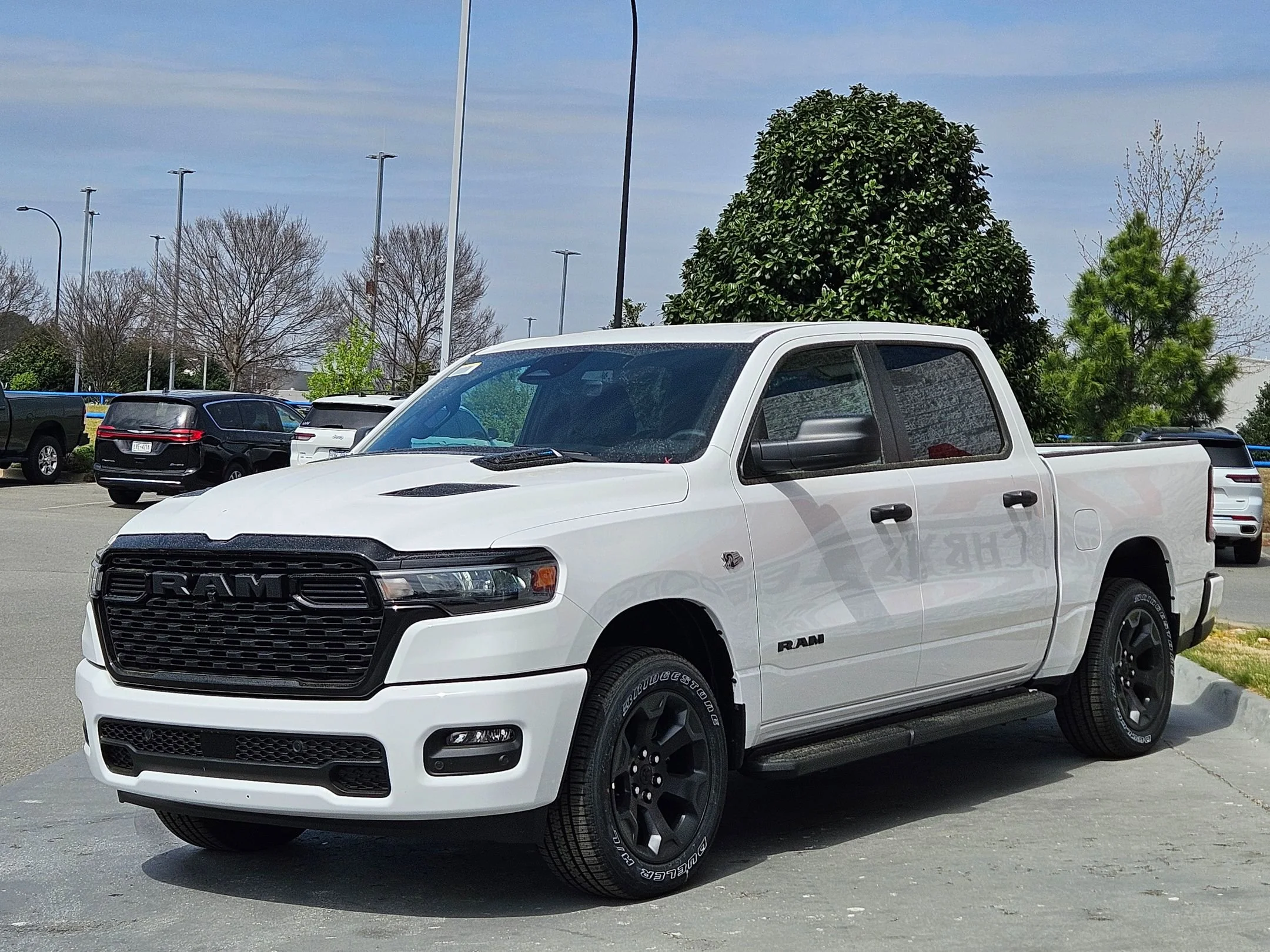 New 2026 Bright White Clearcoat Ram Express image 3