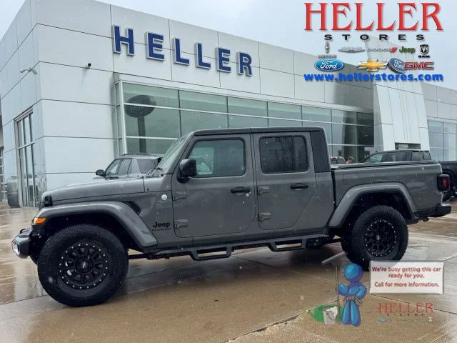 Used 2021 Sting-Gray Clearcoat Jeep Sport image 1
