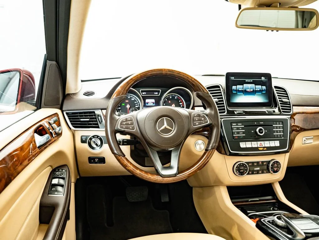 Used 2017 Red Mercedes-Benz GLS 450 image 33