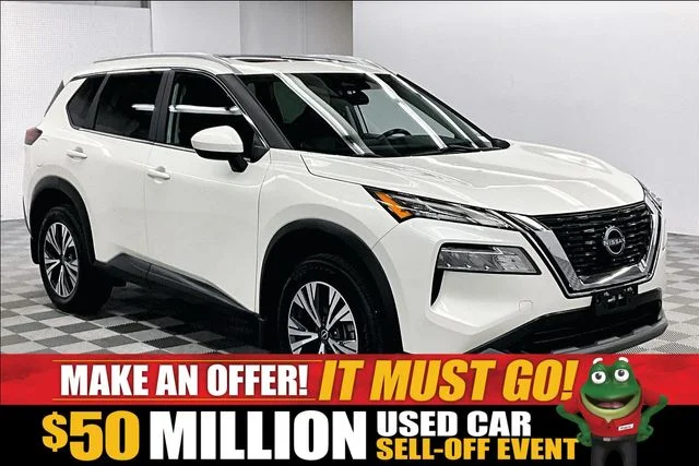 Used 2023 Pearl White Tricoat Nissan SV image 1