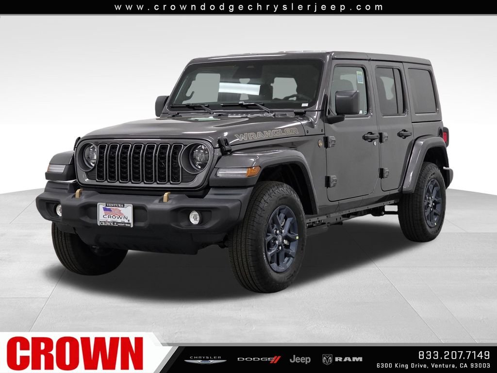 New 2026 Granite Crystal Metallic Clear-Coat Exterior Paint Jeep 85th Anniversary Edition image 1