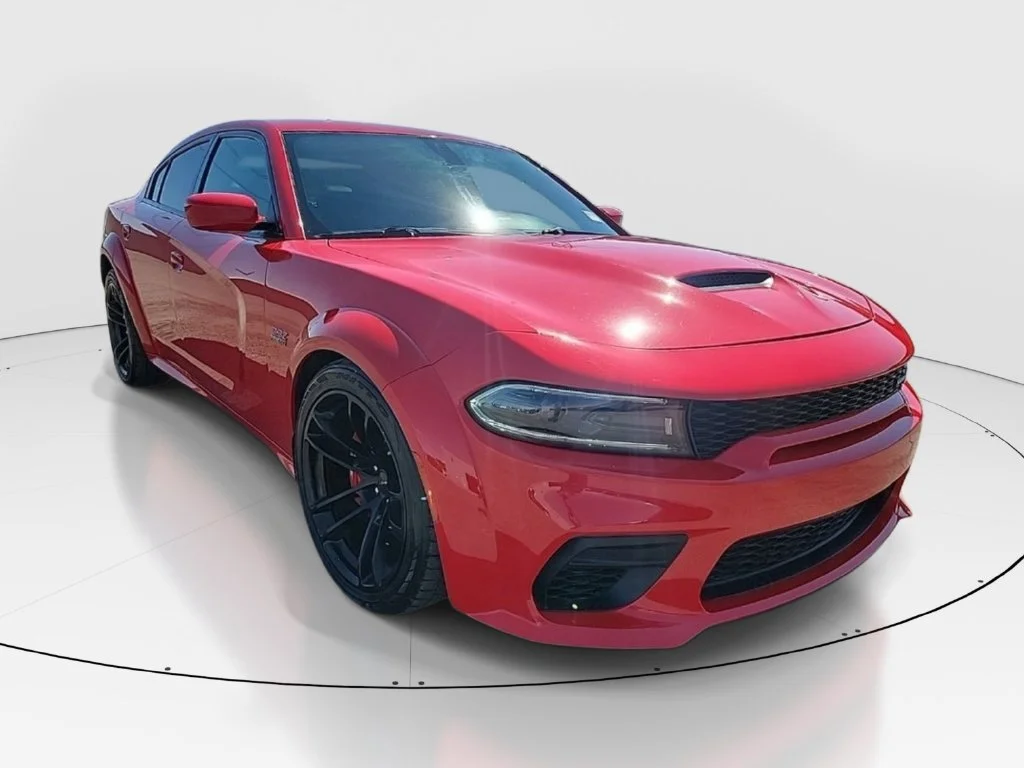 Used 2022 Red Dodge R/T Scat Pack Widebody image 3
