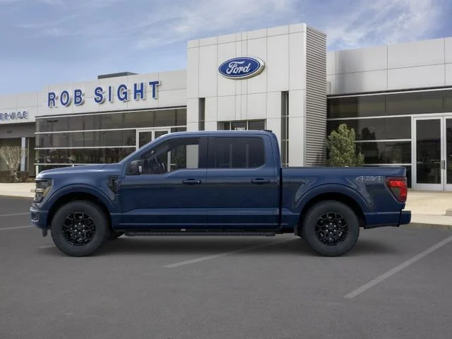 New 2026 Antimatter Blue Metallic Ford XLT image 3