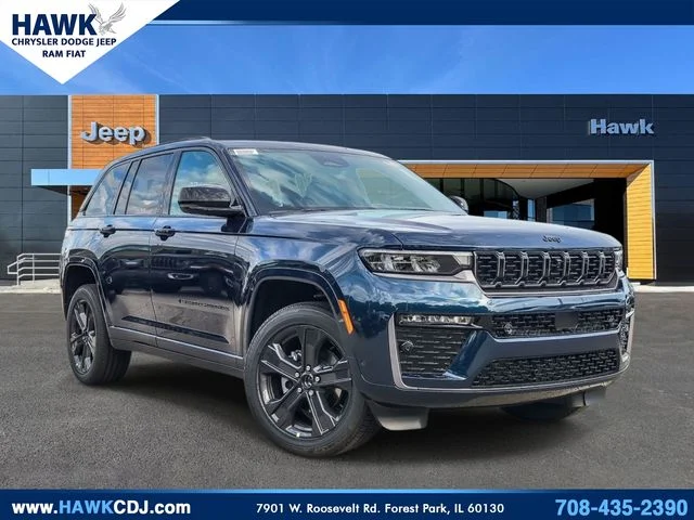 New 2027 Fathom Blue Pearl-Coat Paint Jeep Limited Reserve image 1