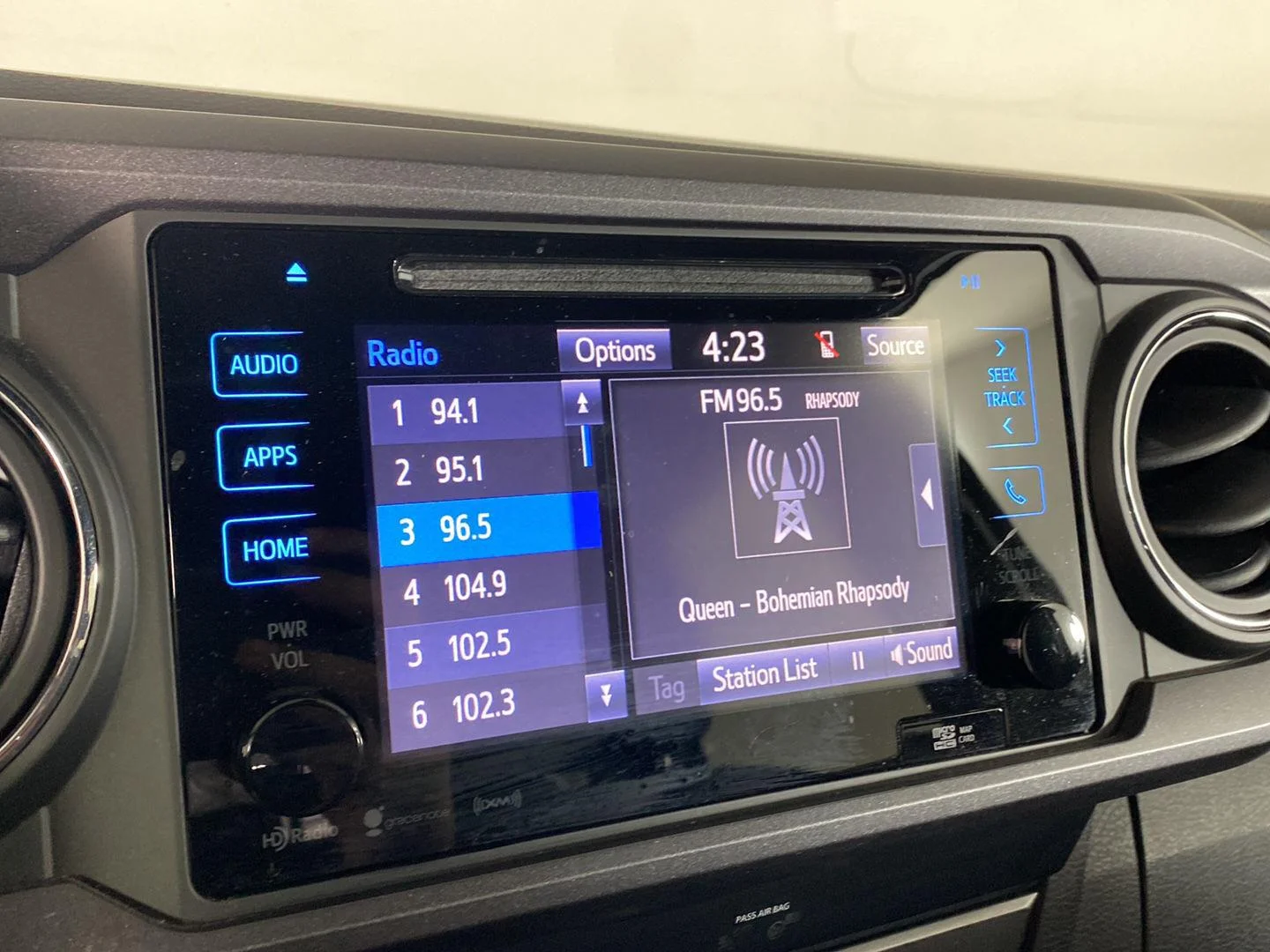 Used 2019 Silver Sky Metallic Toyota TRD Sport image 2