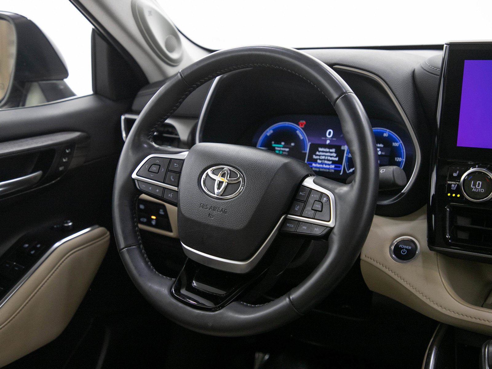 Used 2024 Black Toyota Hybrid Limited AWD image 15