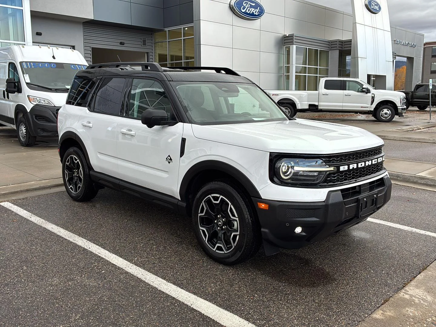 Used 2025 Oxford White Ford Outer Banks image 2