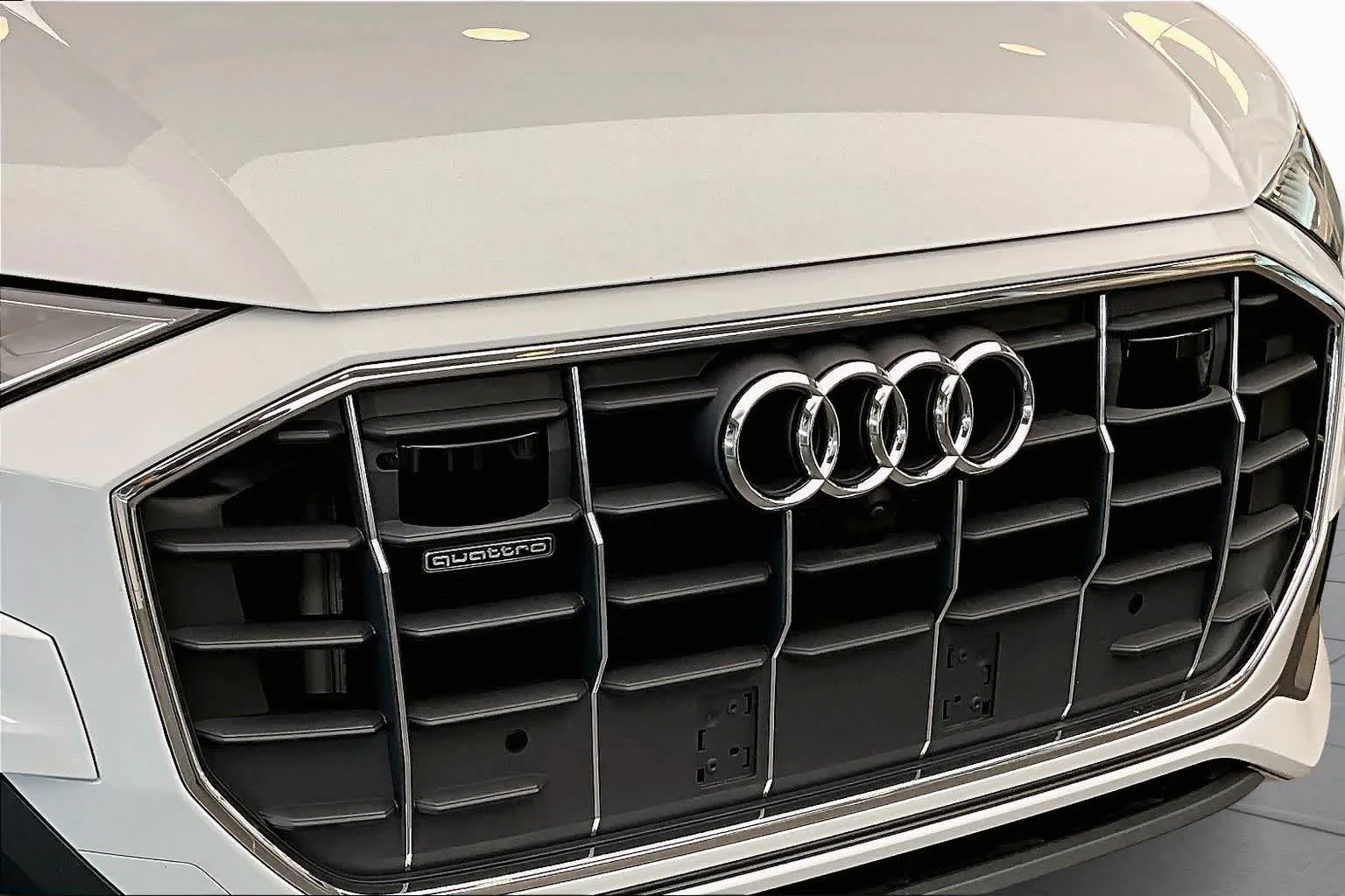 Used 2023 Glacier White Metallic Audi Premium image 32
