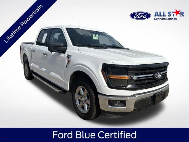 Certified Used 2024 White Ford XLT image 1