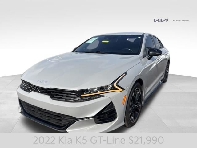 Certified Used 2022 Gray Kia GT-Line image 4