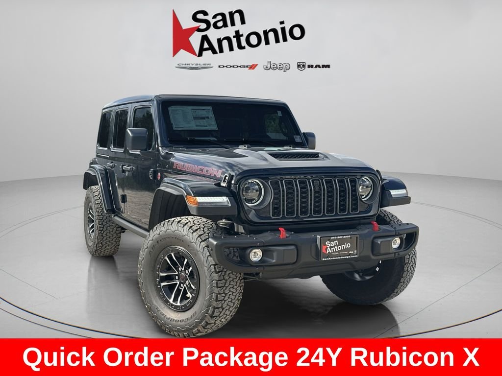 New 2026 Black Clear-Coat Exterior Paint Jeep Rubicon X image 2
