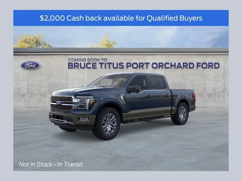 New 2026 Blue Ford King Ranch image 1