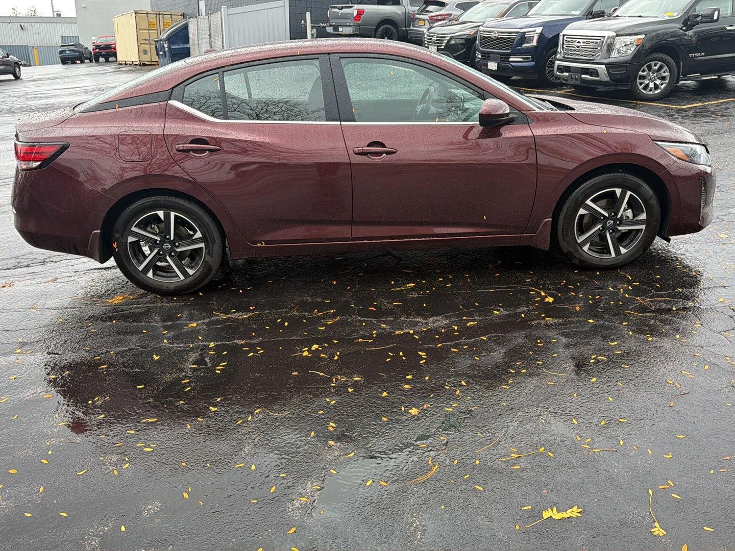 Used 2024 Rosewood Metallic Nissan SV image 6