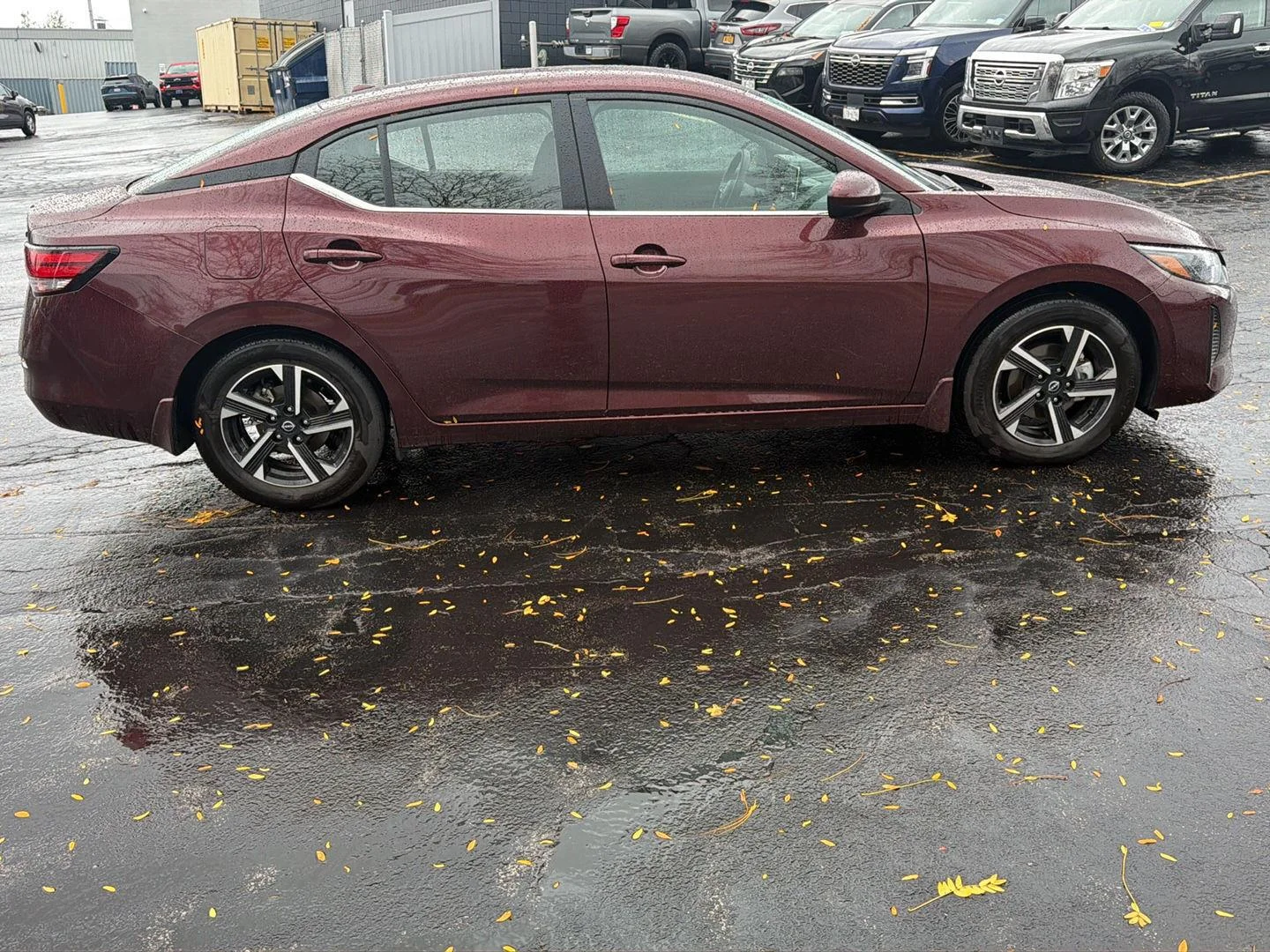 Used 2024 Rosewood Metallic Nissan SV image 6