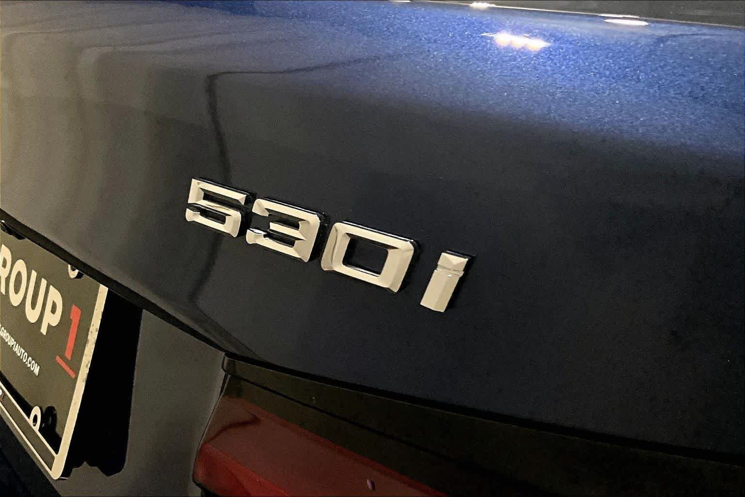 Certified Used 2023 Phytonic Blue Metallic BMW 530i xDrive image 9