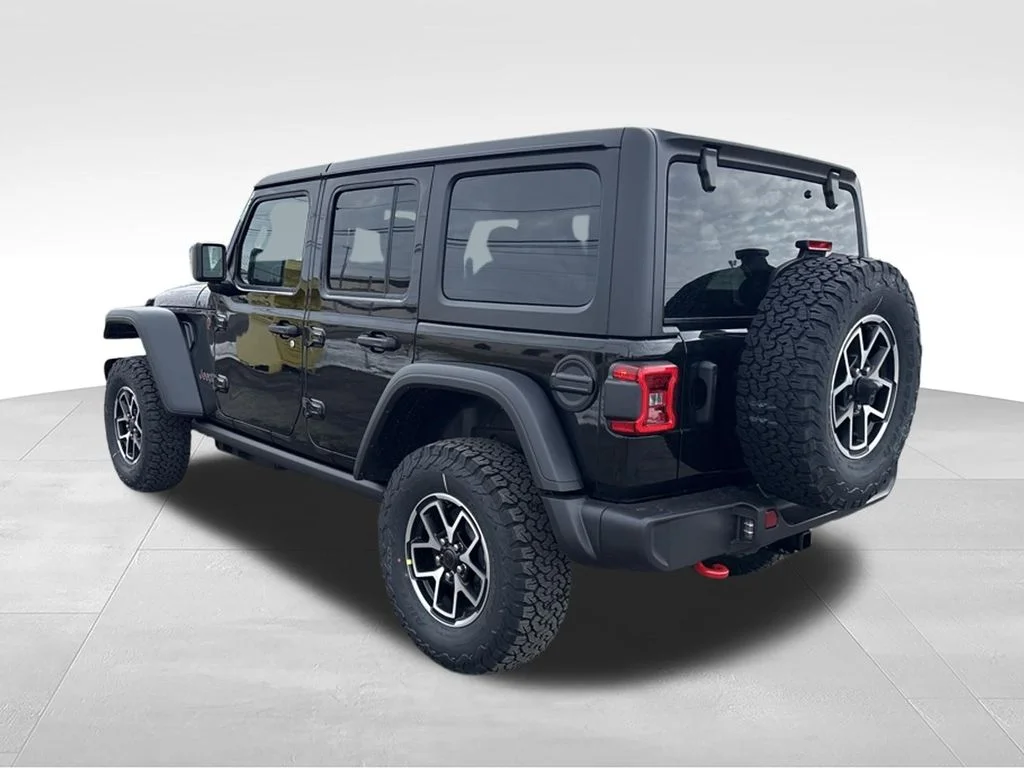 New 2026 Black Clear-Coat Exterior Paint Jeep Rubicon image 3