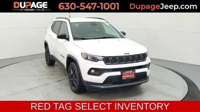 New 2026 Bright White Clear-Coat Exterior Paint Jeep Latitude image 1