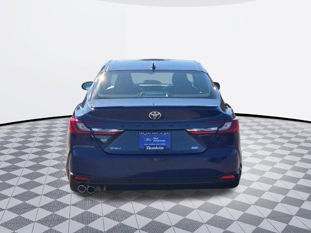 Certified Used 2025 Blue Toyota SE image 5