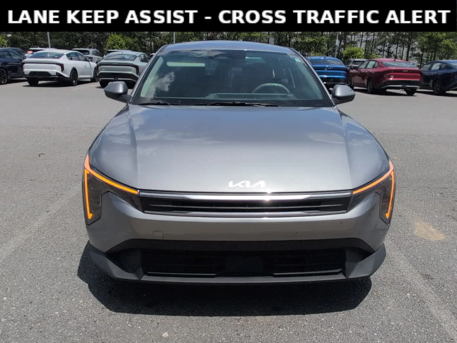 Used 2025 Steel Gray Kia LXS image 2