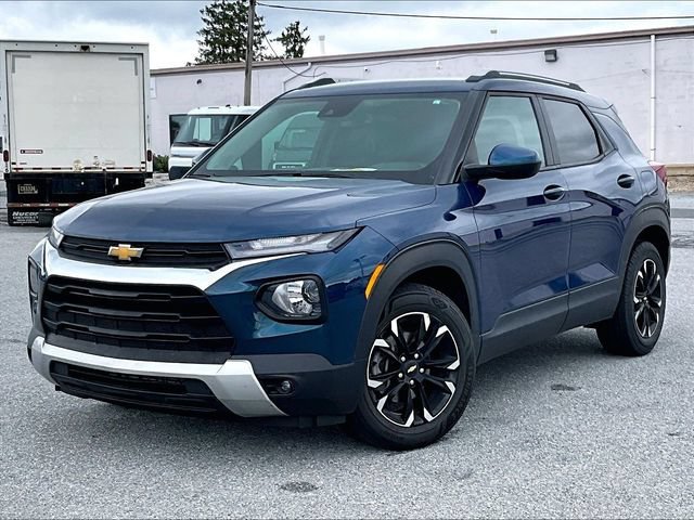 Used 2021 PACIFIC BLUE METALLIC Chevrolet LT image 2