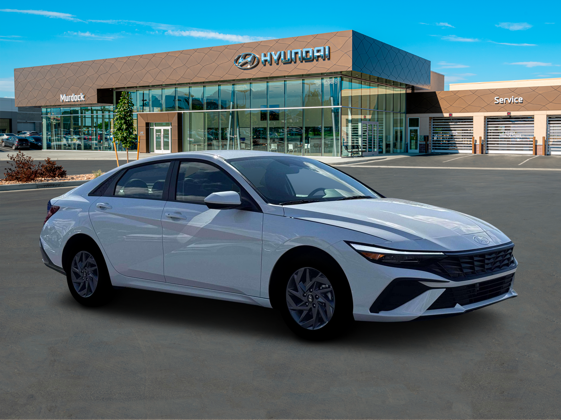 New 2026 Serenity White Hyundai Blue image 10