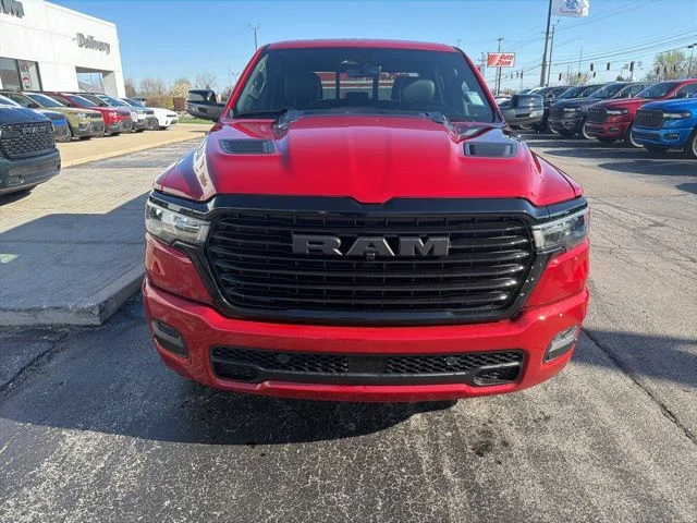 New 2026 Molten Red Pearl-Coat Exterior Paint RAM Laramie image 8