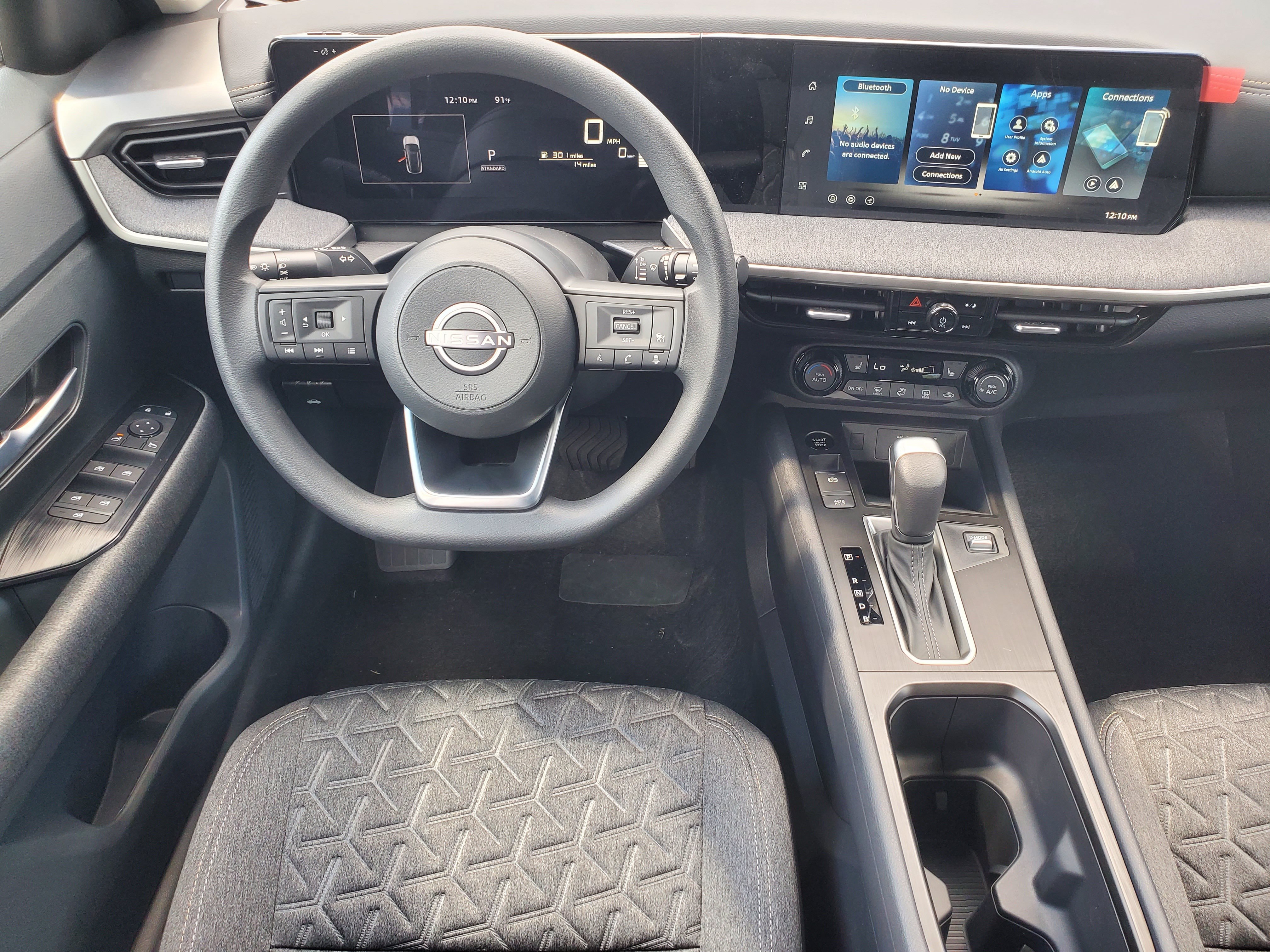 New 2026 Aspen White Tricoat/Super Black Nissan SV image 14