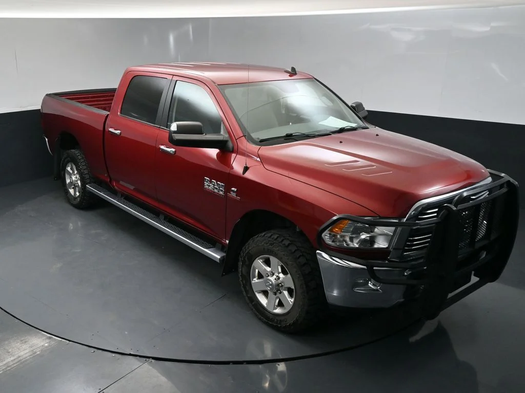 Used 2015 Deep Cherry Red Crystal Ram Big Horn image 13
