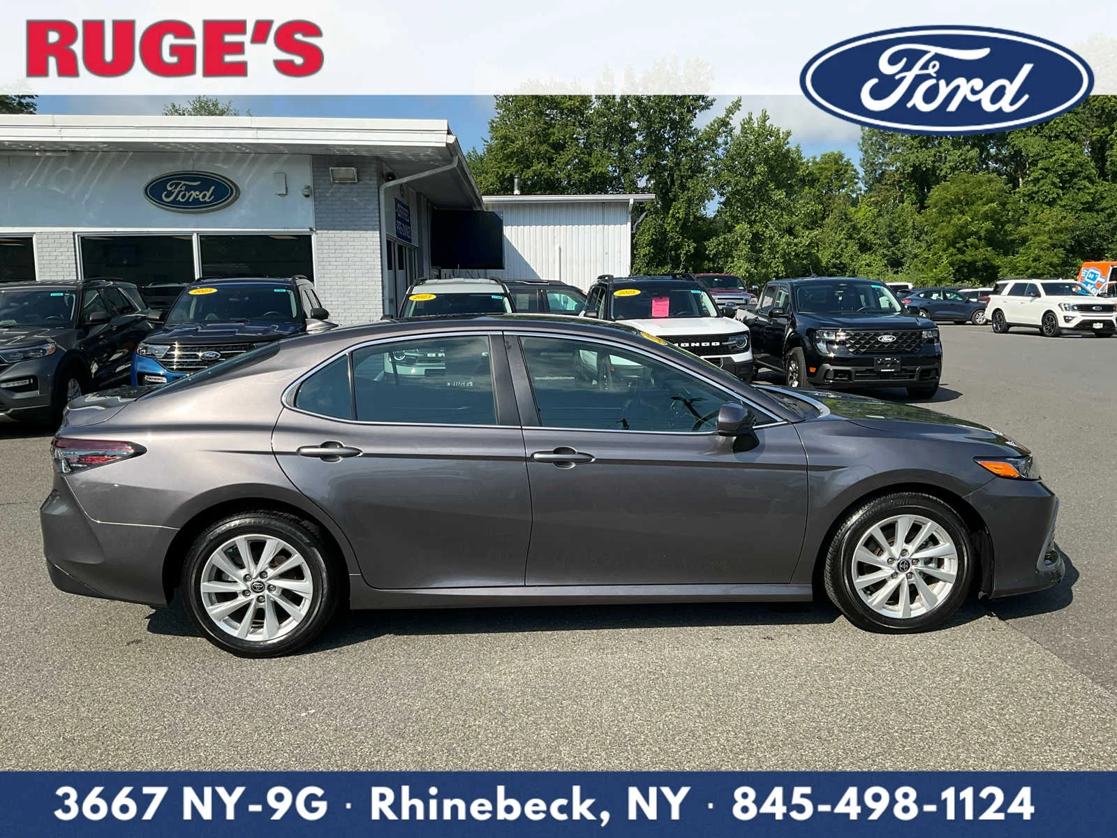 Used 2023 Predawn Gray Mica Toyota LE image 2
