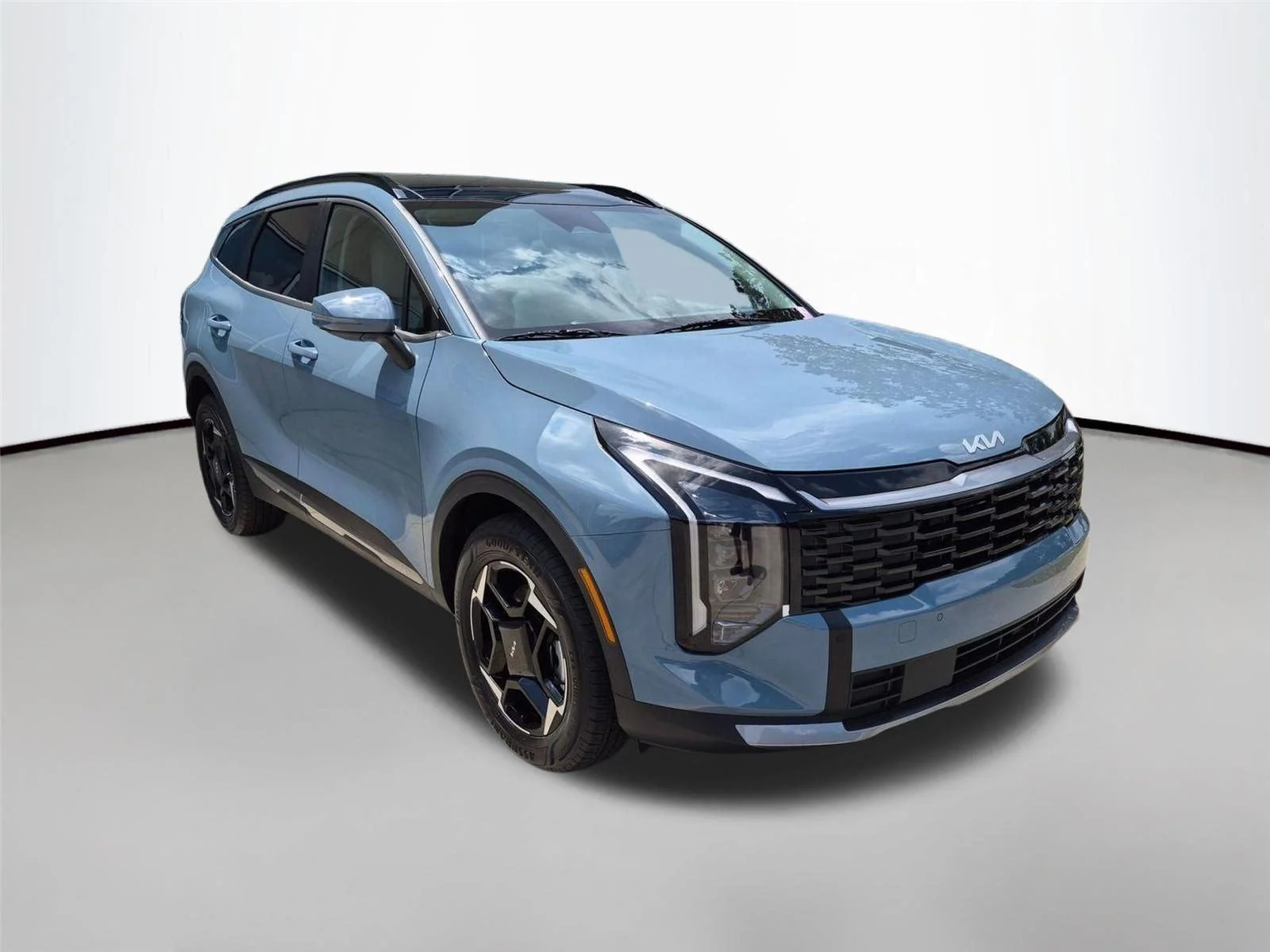 Used 2026 Heritage Blue Kia EX image 3
