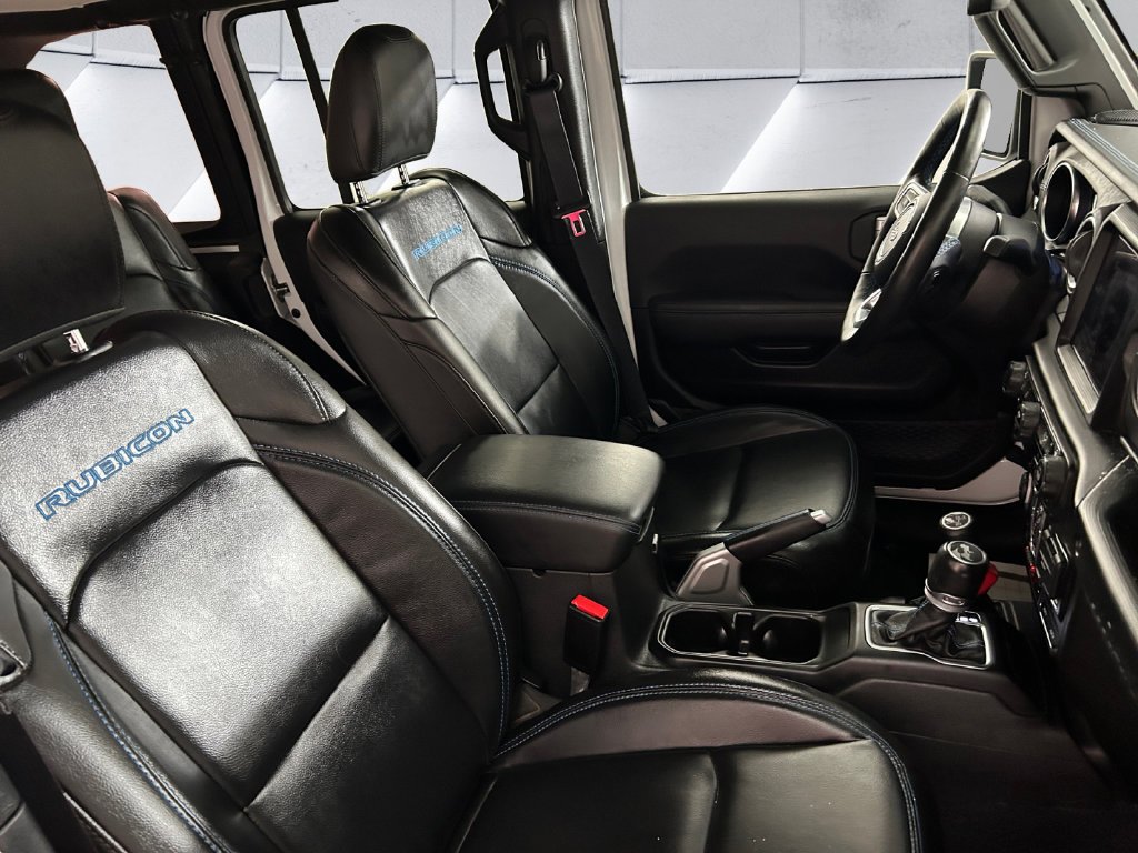 Used 2022 White Jeep Unlimited Rubicon 4xe image 14