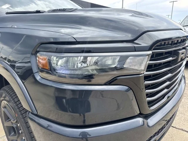 New 2027 Forged Blue Metallic Exterior Paint RAM Laramie image 2
