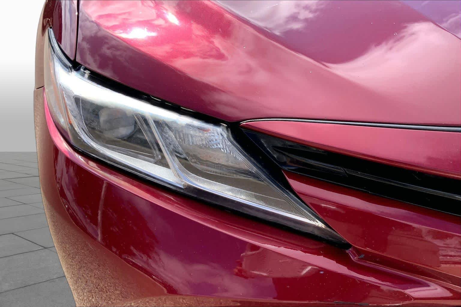 Certified Used 2020 Ruby Flare Pearl Toyota LE image 28
