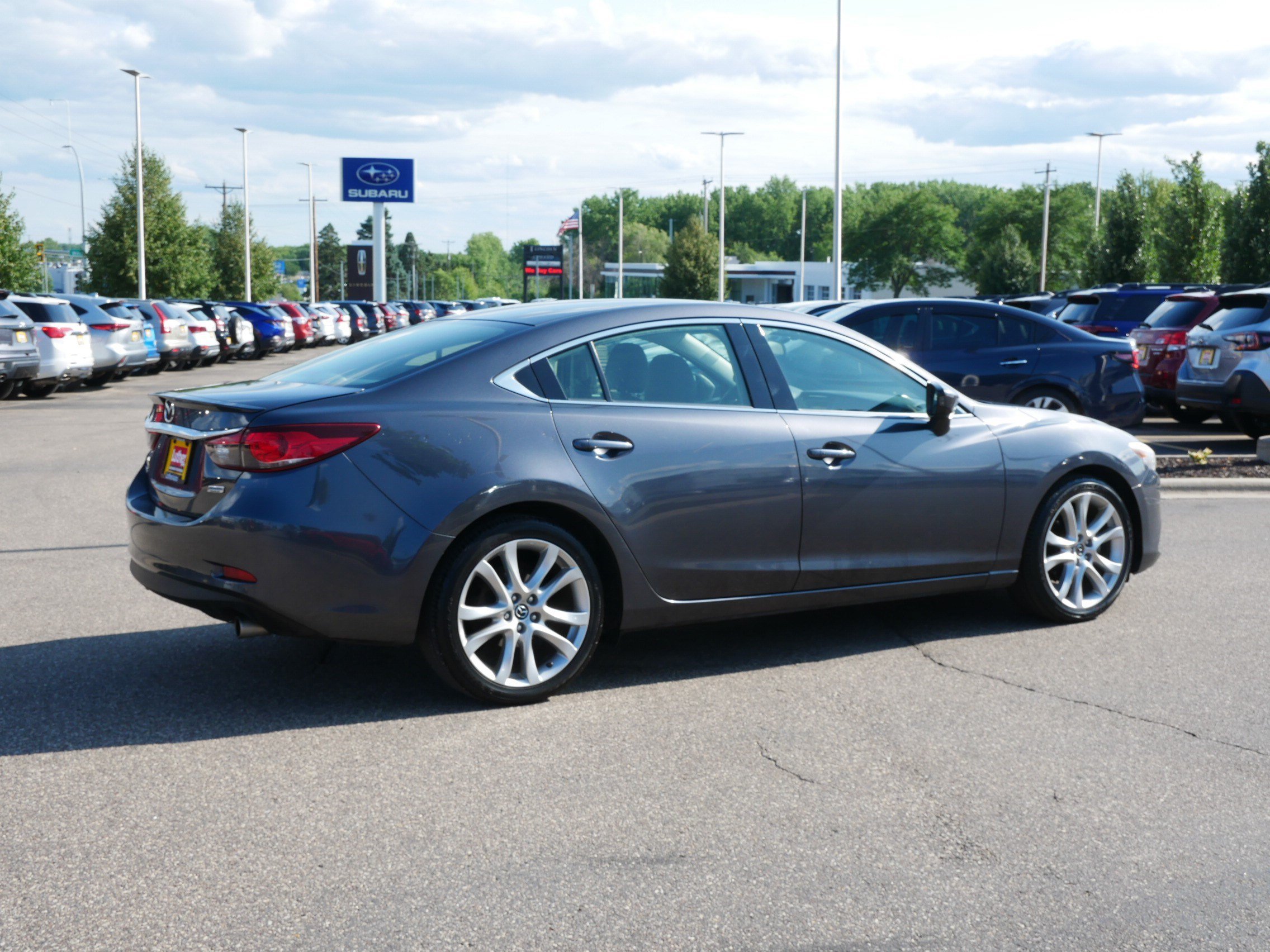 Used 2015 Meteor Gray Mica Mazda i Touring image 7