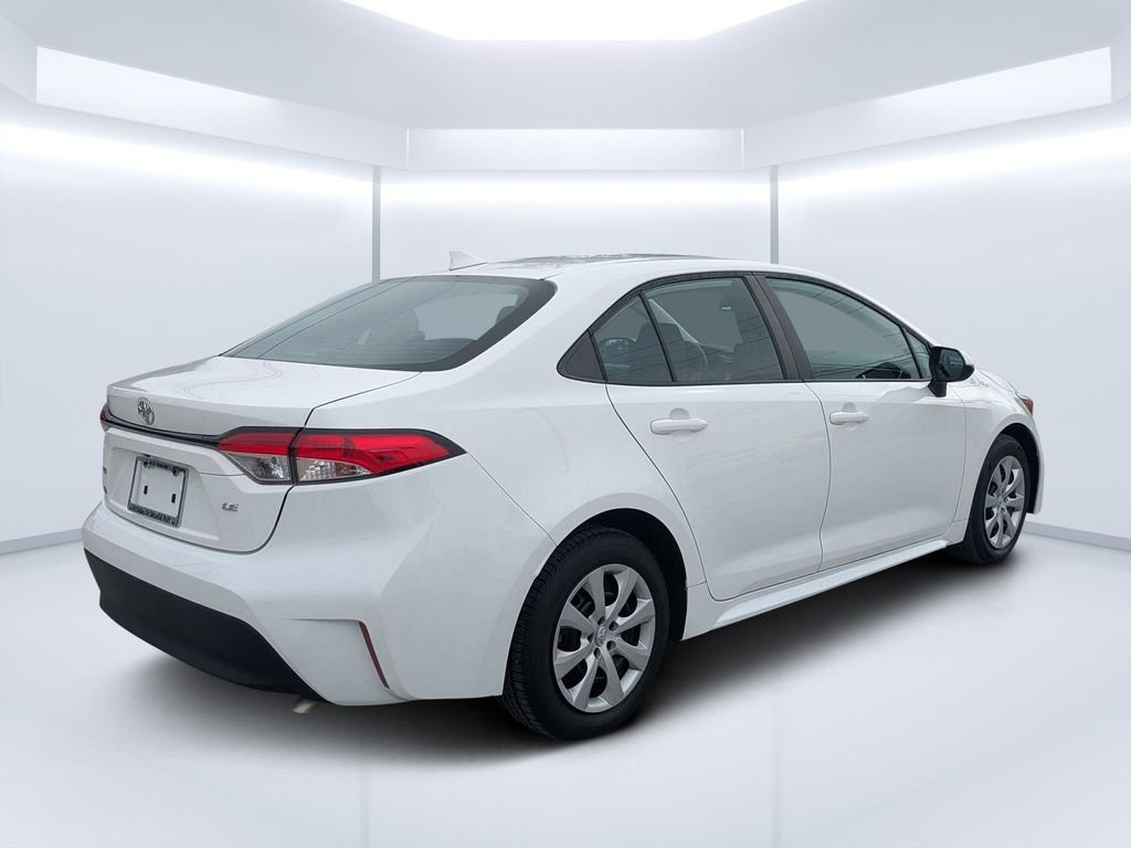 Used 2023 White Toyota LE image 3