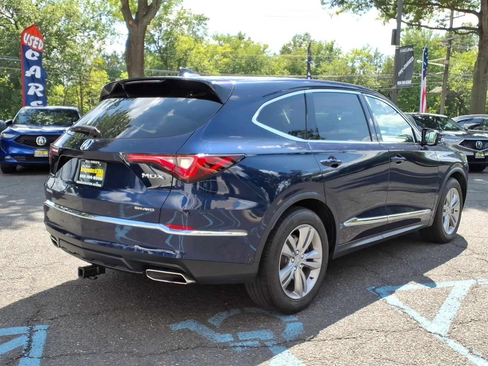 Used 2024 Fathom Blue Pearl Acura SH-AWD image 6