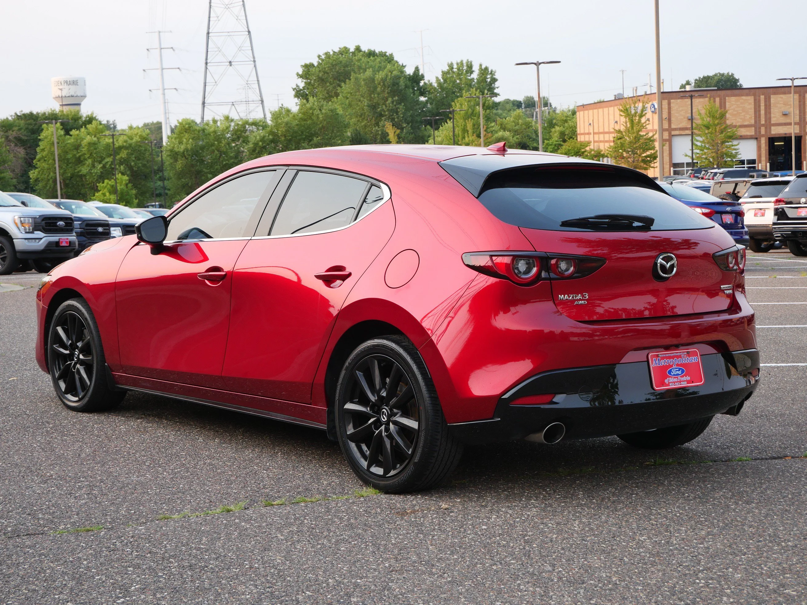 Certified Used 2022 Soul Red Crystal Metallic Mazda 2.5 Turbo image 4
