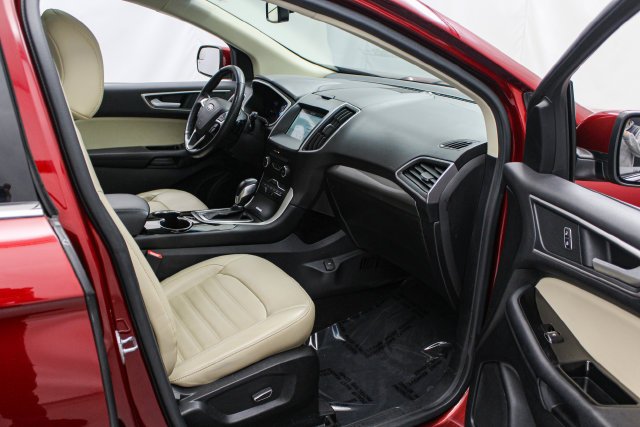 Certified Used 2018 Ruby Red Metallic Ford SEL image 15