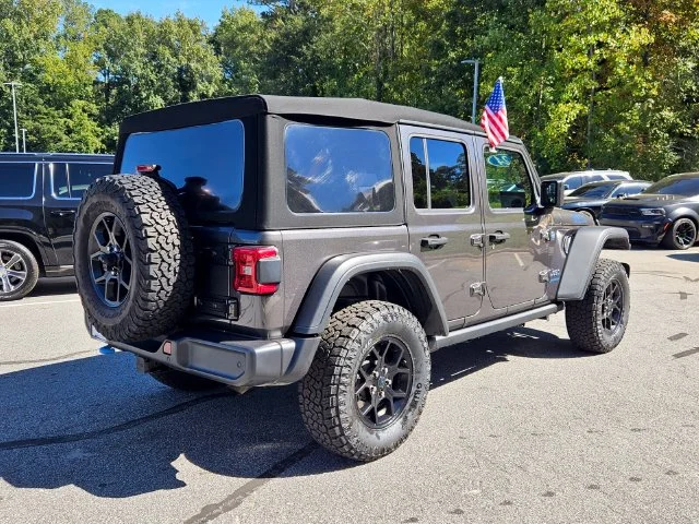 Used 2024 Gray Jeep Willys 4xe image 4
