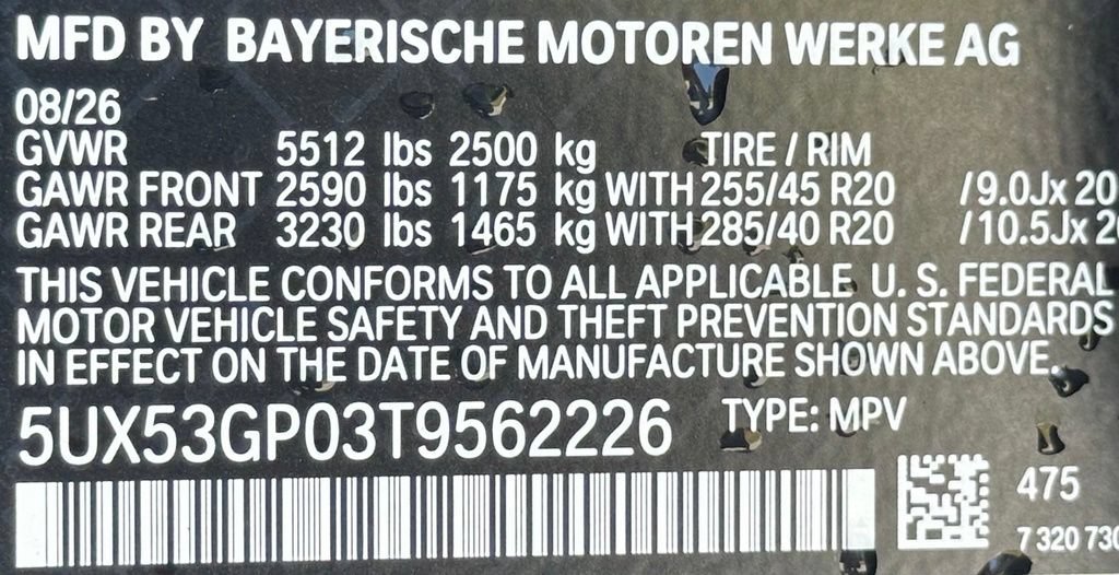 New 2026 Black Sapphire Metallic BMW 30 xDrive image 44