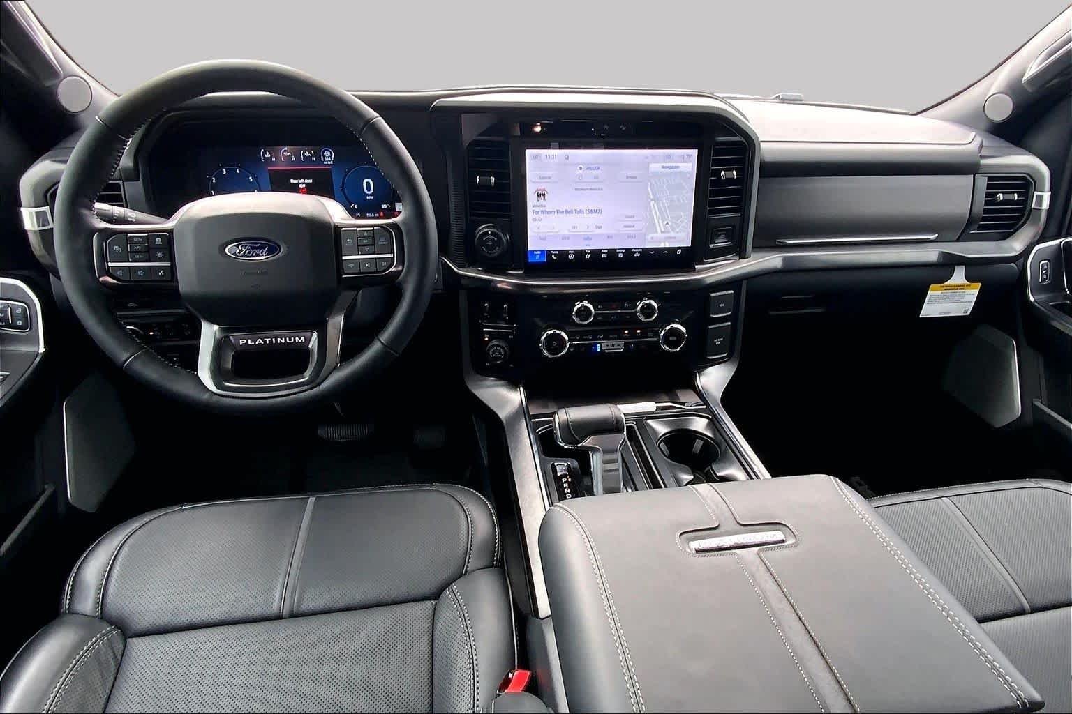 New 2026 Star White Metallic Tri-Coat Ford Platinum image 5