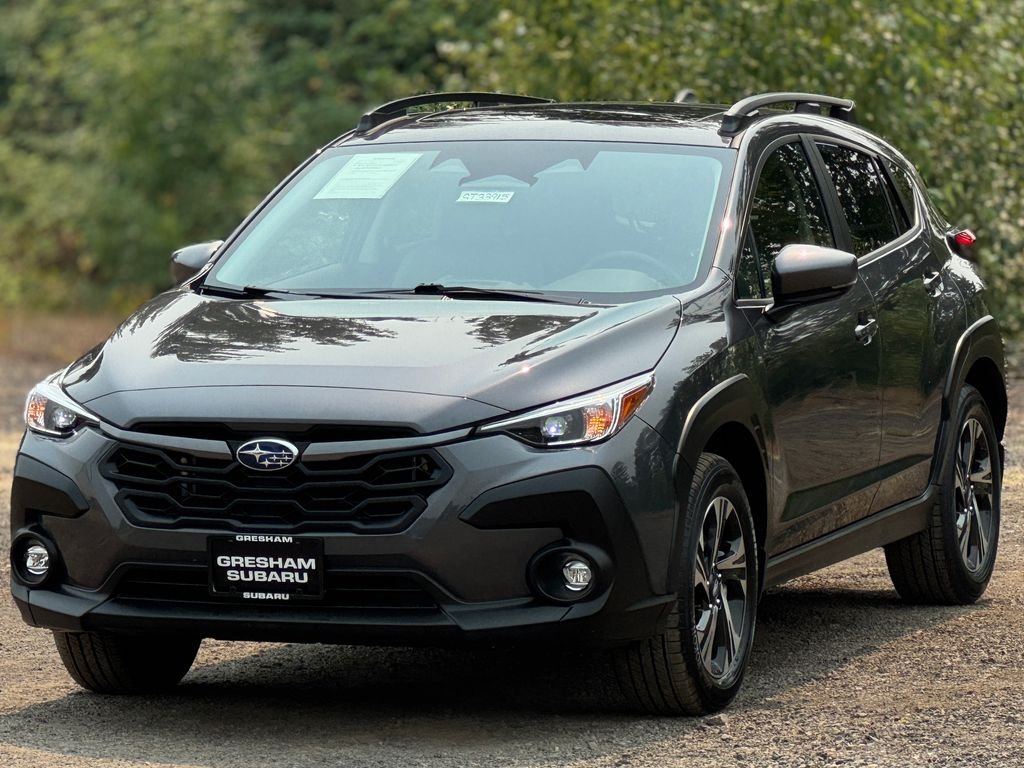 Used 2024 Magnetite Gray Metallic Subaru Premium image 3