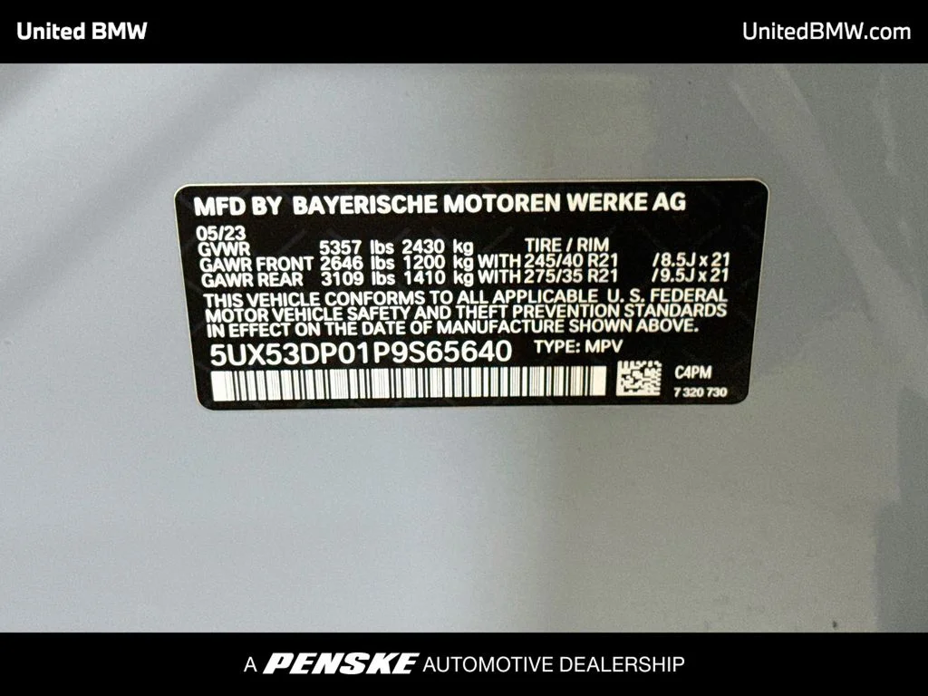 Used 2023 Brooklyn Grey Metallic BMW xDrive30i image 22